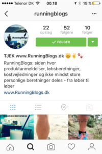 runningblogs instagram løb